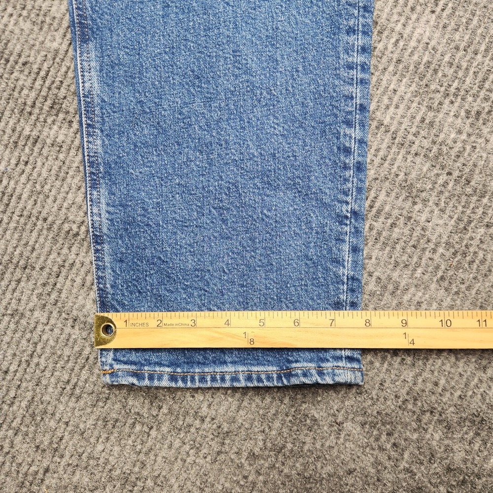J.Crew Classic Straight Jeans Womens 35x30 Blue Medium Wash Stretch Denim Pants - Picture 10 of 11